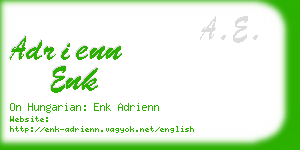 adrienn enk business card